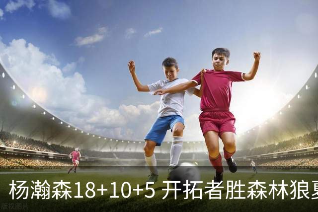 杨瀚森18+10+5 开拓者胜森林狼夏联首胜